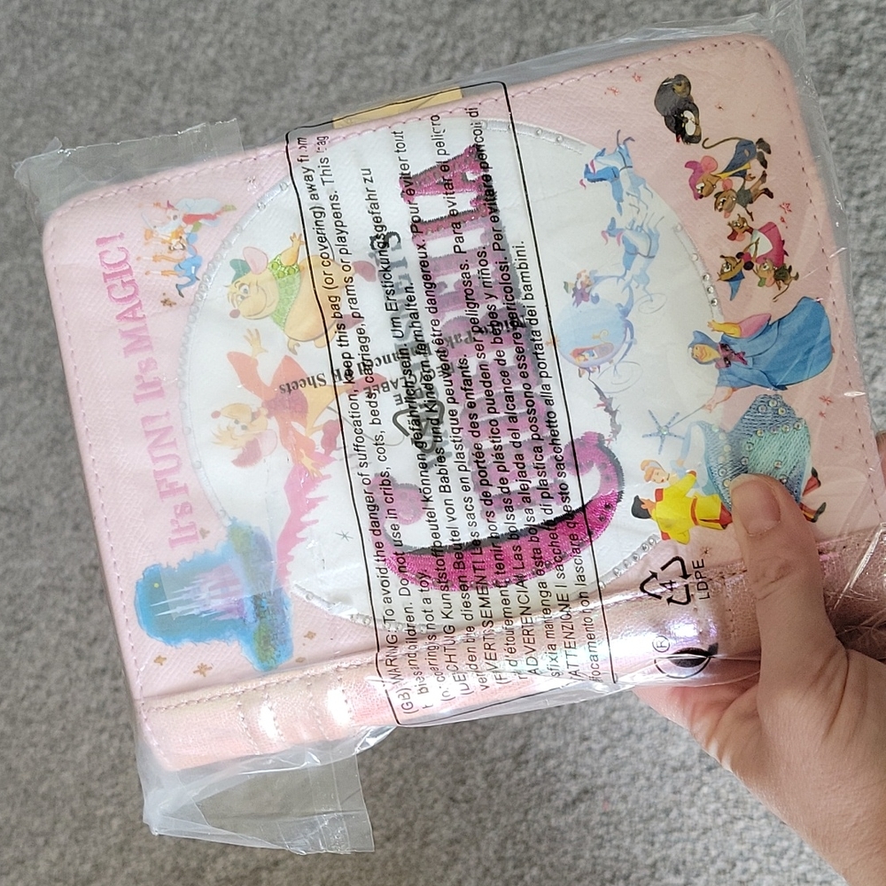Disney X Aldo Cinderella Storybook Clutche Pink